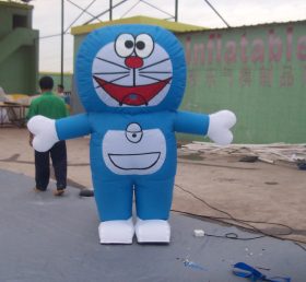 M1-4 Doraemon inflable caricatura móvil