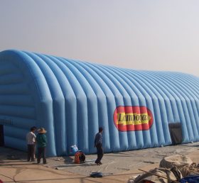 Tent1-351 Tienda inflable azul