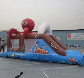 T2-2166 Pulpo inflable trampolín