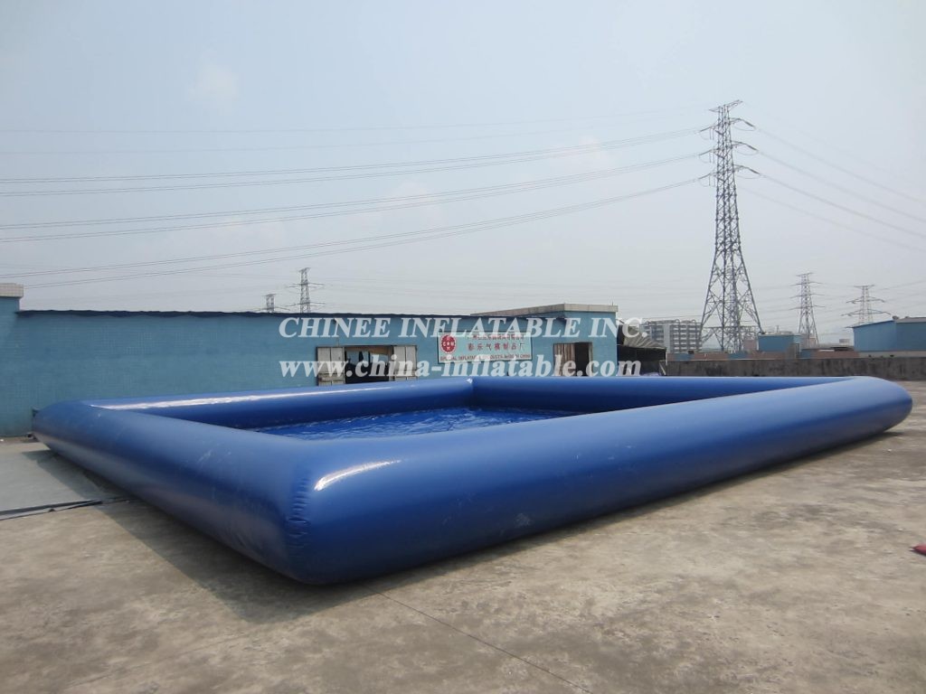 Pool2-522 Blue Inflatable Water Pool