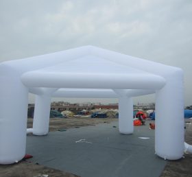 Tent1-359 Tienda de techo inflable blanca