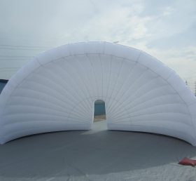Tent1-446 Tienda inflable gigante al aire libre blanca