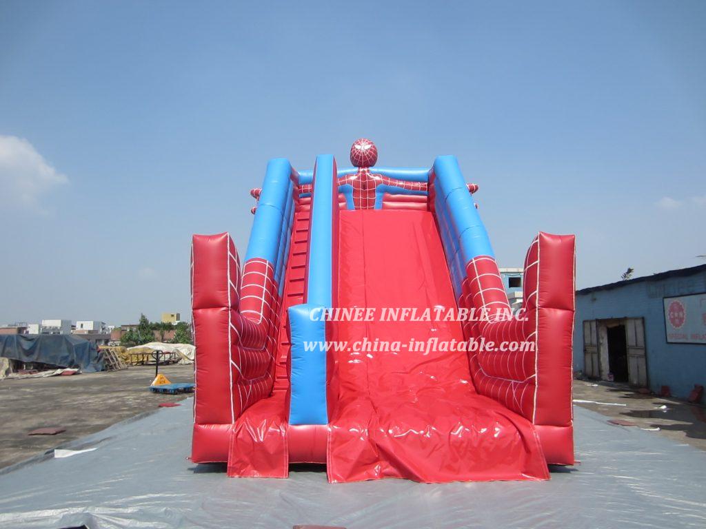 T8-1416 Spider-Man Superhero Inflatable Slide