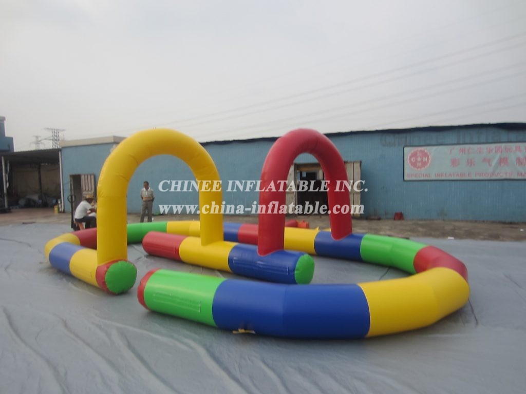 T11-1075 Inflatable Race Track Sport Game