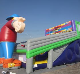 T11-222 Parque de atracciones gigante inflable