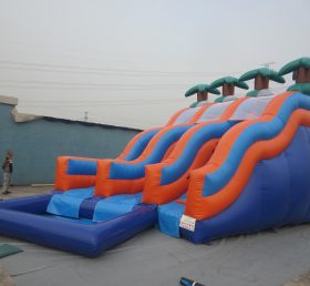 T8-1430 Diapositiva inflable del árbol