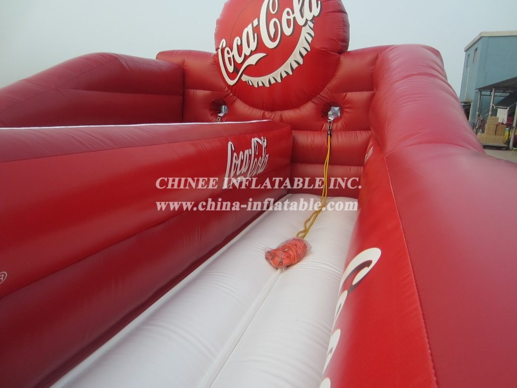 T11-465 Coca Cola Inflatable Bungee Run