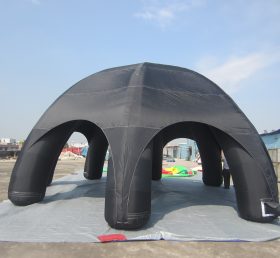 Tent1-23 Tienda inflable Black Advertising Dome