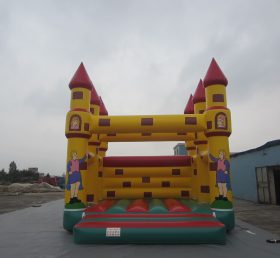 T5-258 Casa de rebote de castillo inflable para niños