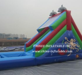 T8-592 Deslizador inflable Dolphin