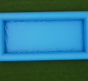 Pool2-541 Piscina inflable azul