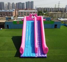 T8-704 Actividades de fiesta al aire libre para niños con tobogán inflable gigante con tema de
