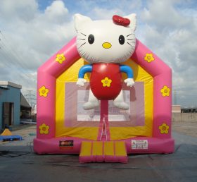 T2-2549 Trampolín inflable Hello Kitty
