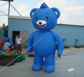 Cartoon1-720 Dibujos animados inflables Blue Bear