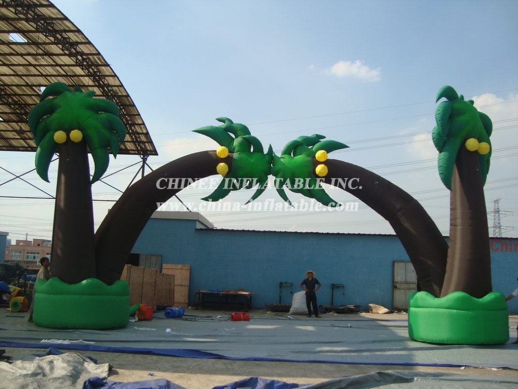 Arch1-134 Jungle Theme Inflatable Arches
