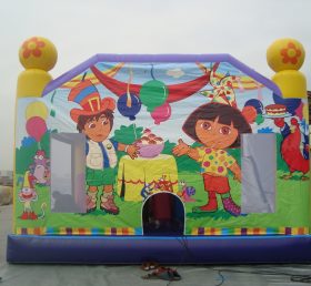 T2-2572 Trampolín inflable Dora