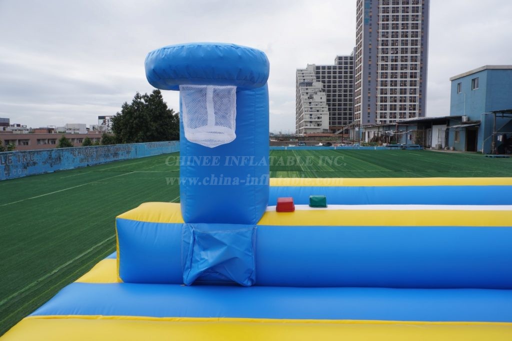 T11-341 Inflatable Bungee Run Challenge Funny Sport Game