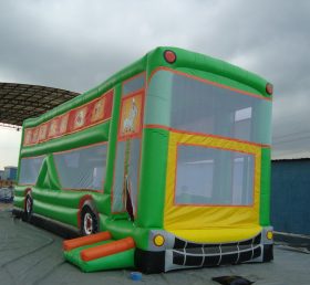 T1-128 Trampolín inflable de autobús