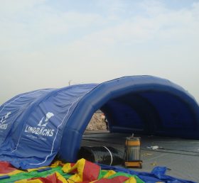 Tent1-360 Tienda de techo inflable azul