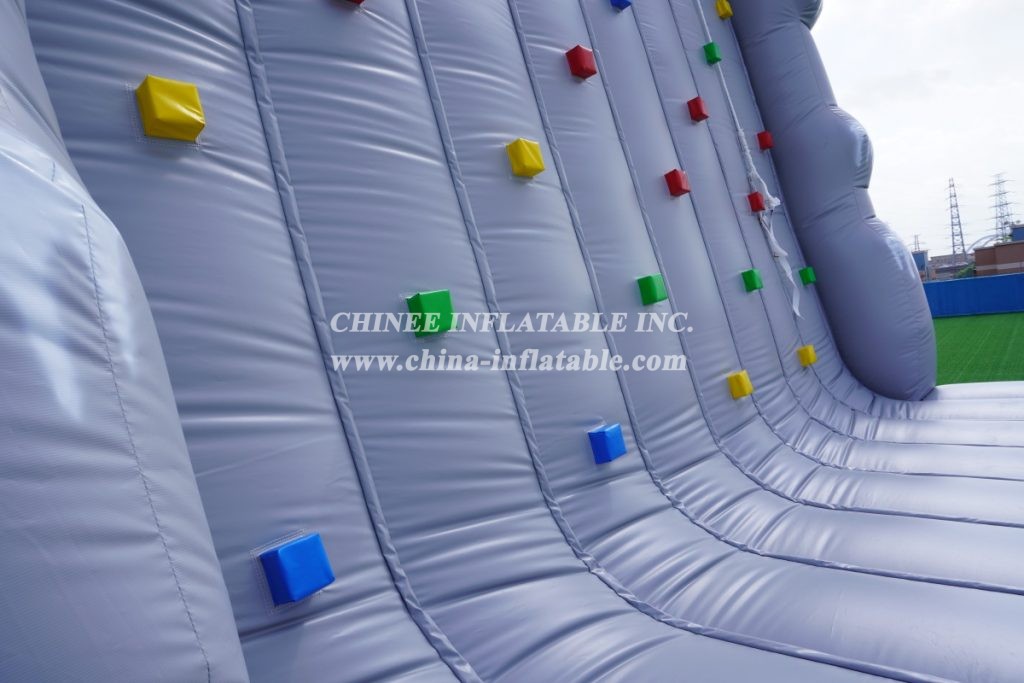 T11-607 Inflatable Sport Game Rock Climbing Wall