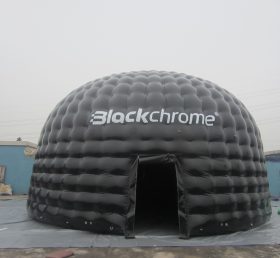 Tent1-415 Tienda inflable gigante gris