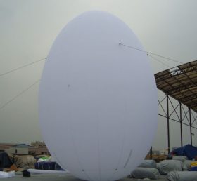 S4-203 Anuncios blancos en forma de huevo inflados