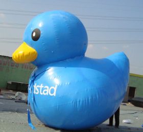 S4-211 Anuncios gigantes de pato azul inflados