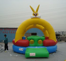 T2-2435 Trampolín inflable Looney Tunes