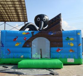 T2-2795 Pulpo inflable trampolín