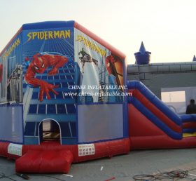 T2-177 Spider-Man superhéroe inflable trampolín