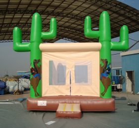T2-2821 Trampolín inflable vaquero occidental