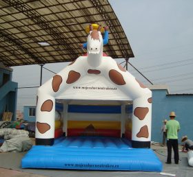 T2-2854 Trampolín inflable vaquero occidental