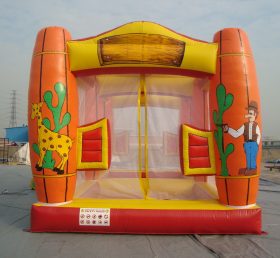 T2-435 Trampolín inflable vaquero occidental