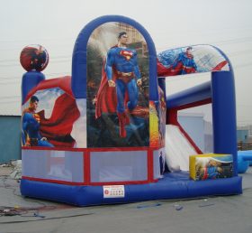 T2-553 Superhéroe Superman inflable trampolín