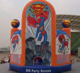 T2-2294 Superhéroe Superman inflable trampolín
