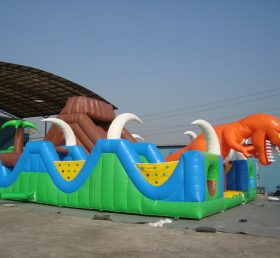 T6-172 Parque de atracciones inflable de dinosaurios