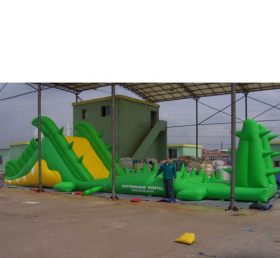 T7-449 Curso de barrera verde inflable