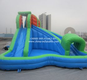 T8-1353 Canal de agua inflable gigante