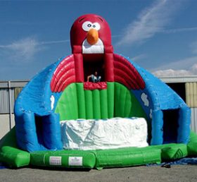 T8-1424 Angry Bird Inflador Diapositiva infantil Gigante gigante