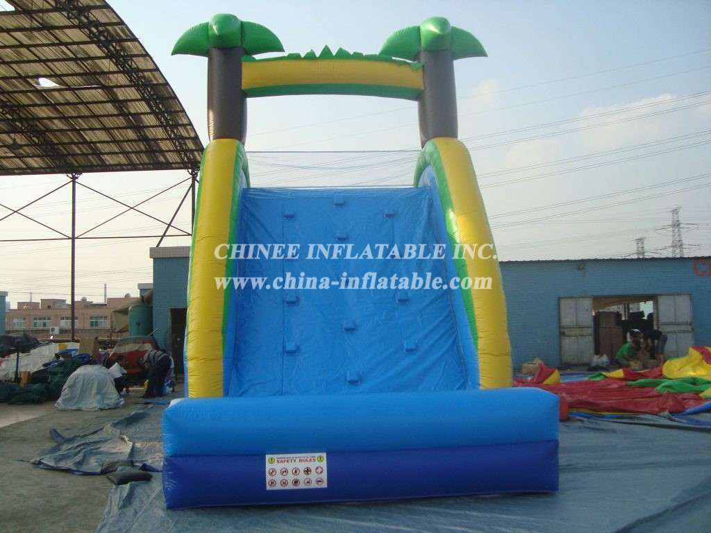 T8-247 Jungle Themed Inflatable Slides