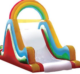 T8-254 Diapositiva seca inflable Rainbow Giants
