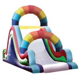 T8-255 Diapositiva seca inflable Rainbow Giants