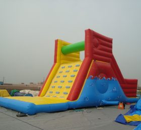 T8-560 Deslizador seco inflable de trampolín gigante para niños y adultos