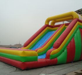 T8-588 Deslizador seco inflable gigante de color para niños y adultos al aire libre