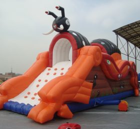 T8-691 Ant tobogán seco inflable