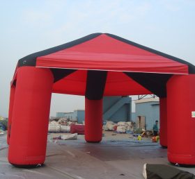 Tent1-417 Tienda inflable roja al aire libre
