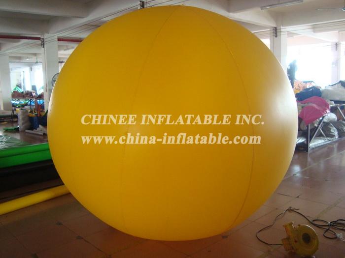 B2-15 Giant Outdoor Yellow Inflatable Balloon