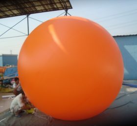 B3-25 Globo naranja inflable de publicidad exterior