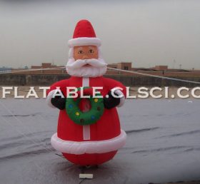 C1-121 Decoraciones inflables de Santa Claus al aire libre de 4M