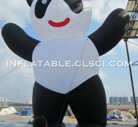 Cartoon1-18 Panda inflable caricatura